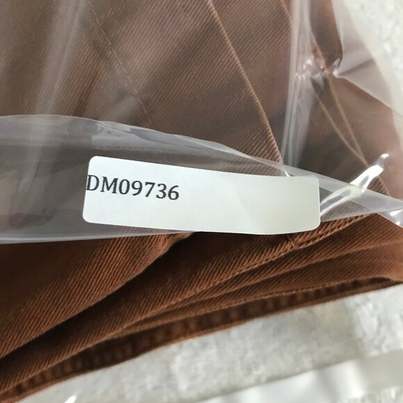 SELVA NEGRA WOMENS PANTS BROWN WIDE LEG CORDUROY 2 - Picture 11 of 11